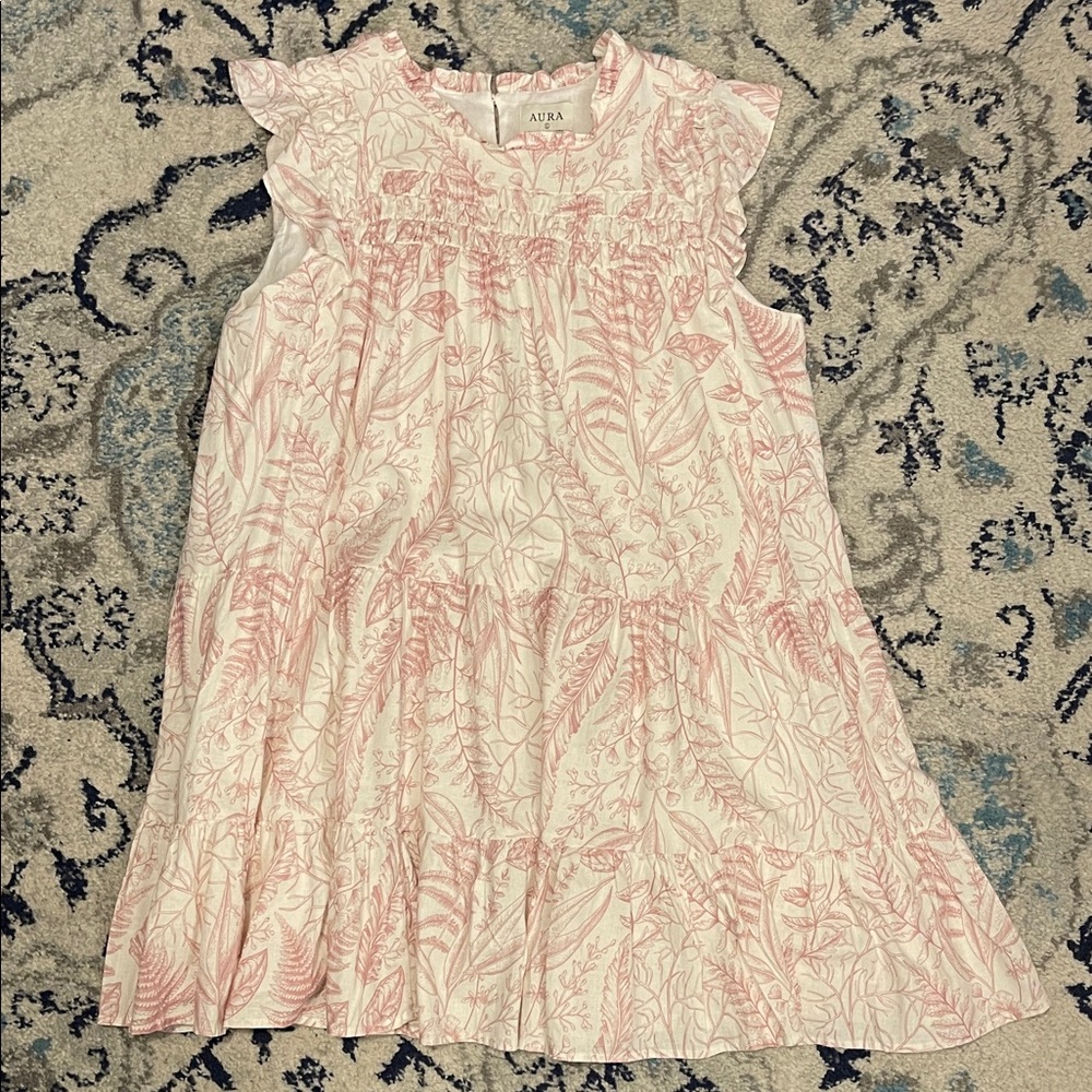 Floral Linen Dress